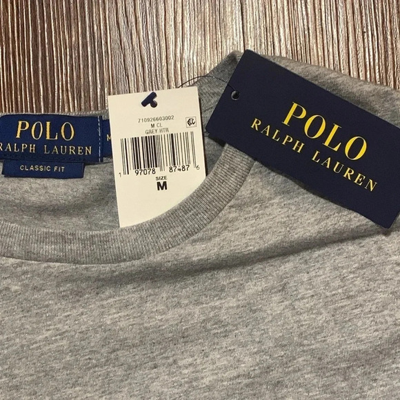 Polo Ralph Lauren Long Sleeve T-Shirt Embroidered Men’s Size Medium NWT - Picture 8 of 10